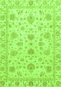 Oriental Green Traditional Rug, abs3883grn