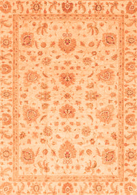 Oriental Orange Traditional Rug, abs3883org