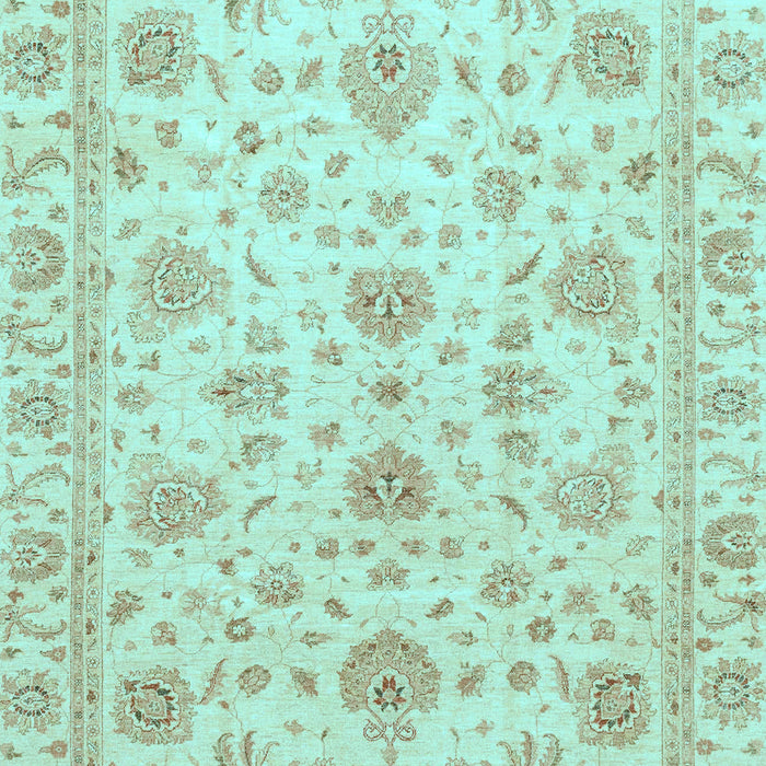 Oriental Light Blue Traditional Rug, abs3883lblu