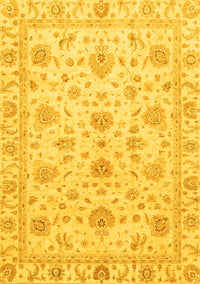 Oriental Yellow Traditional Rug, abs3883yw