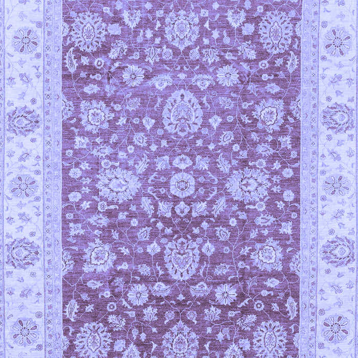 Machine Washable Oriental Blue Traditional Rug, wshabs3884blu