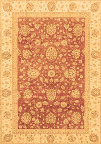 Oriental Brown Traditional Rug, abs3884brn