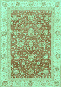 Oriental Turquoise Traditional Rug, abs3884turq