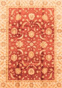 Oriental Orange Traditional Rug, abs3885org