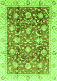 Oriental Green Traditional Rug, abs3885grn