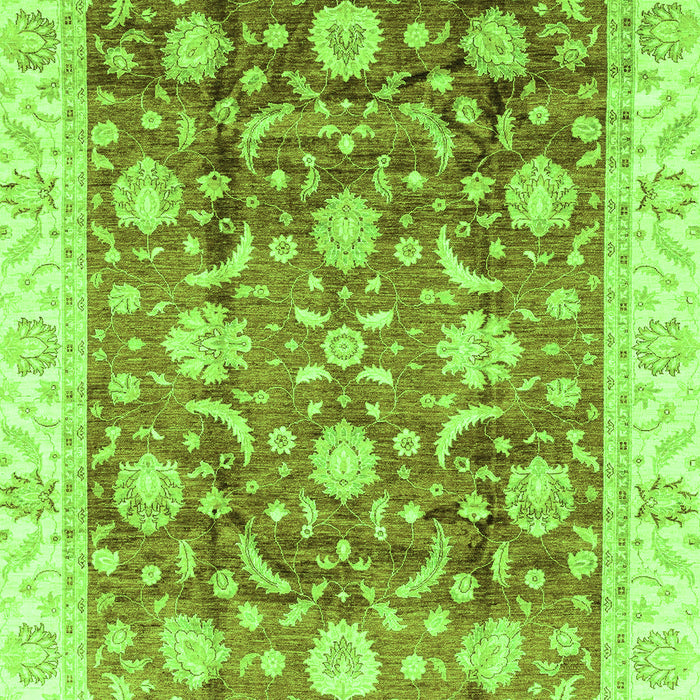 Oriental Green Traditional Rug, abs3885grn