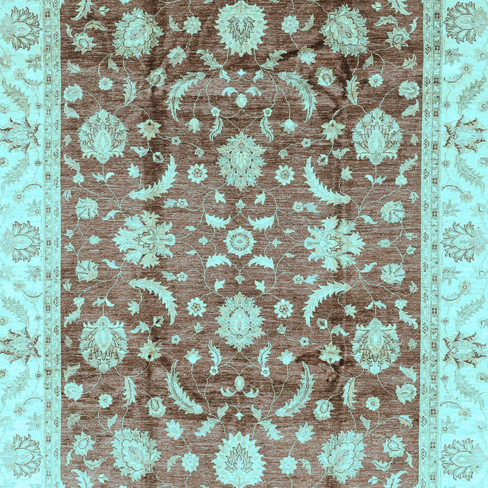 Oriental Light Blue Traditional Rug, abs3885lblu