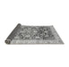 Sideview of Oriental Gray Traditional Rug, abs3886gry