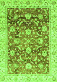 Oriental Green Traditional Rug, abs3886grn