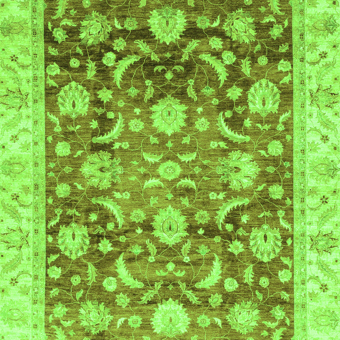 Oriental Green Traditional Rug, abs3886grn