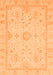 Oriental Orange Traditional Rug, abs3887org