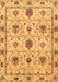 Machine Washable Abstract Brown Modern Rug, wshabs3888brn