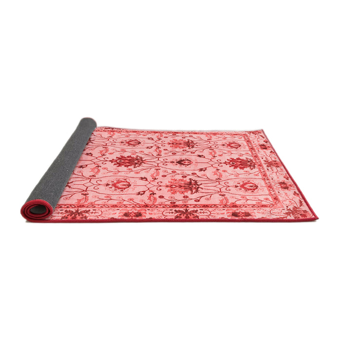 Abstract Red Modern Area Rugs