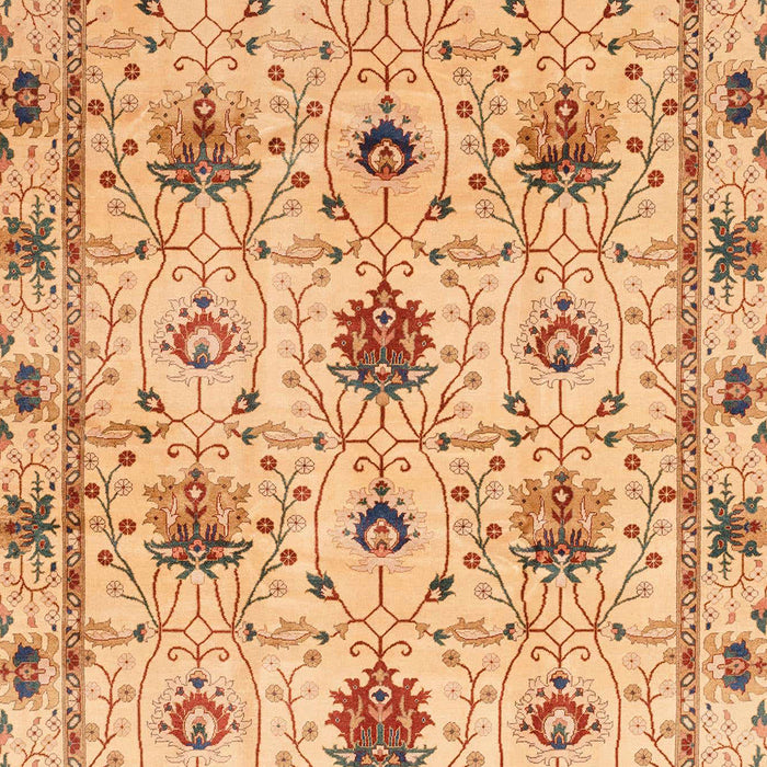 Abstract Orange Modern Rug, abs3888