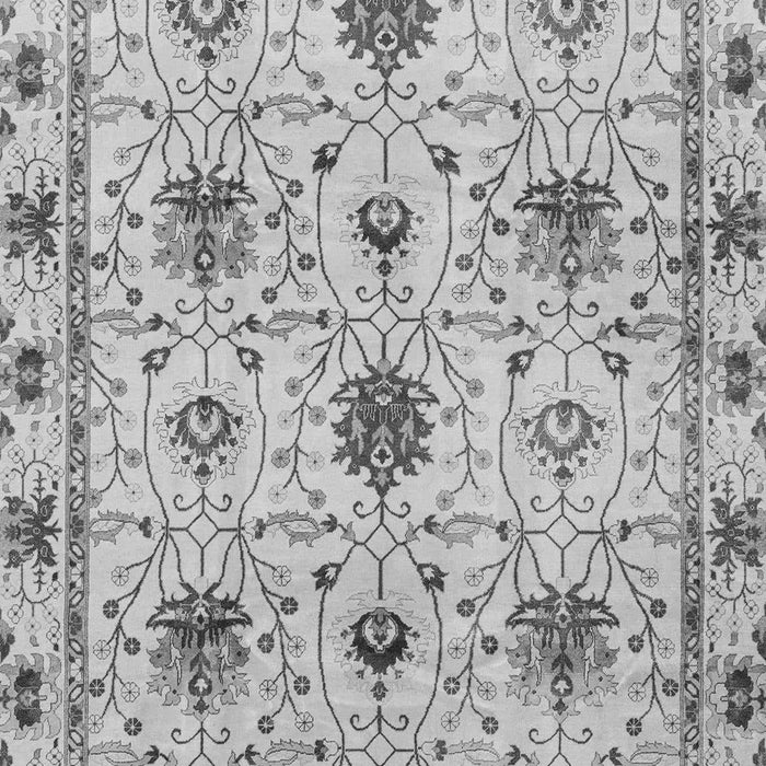 Machine Washable Abstract Gray Modern Rug, wshabs3888gry