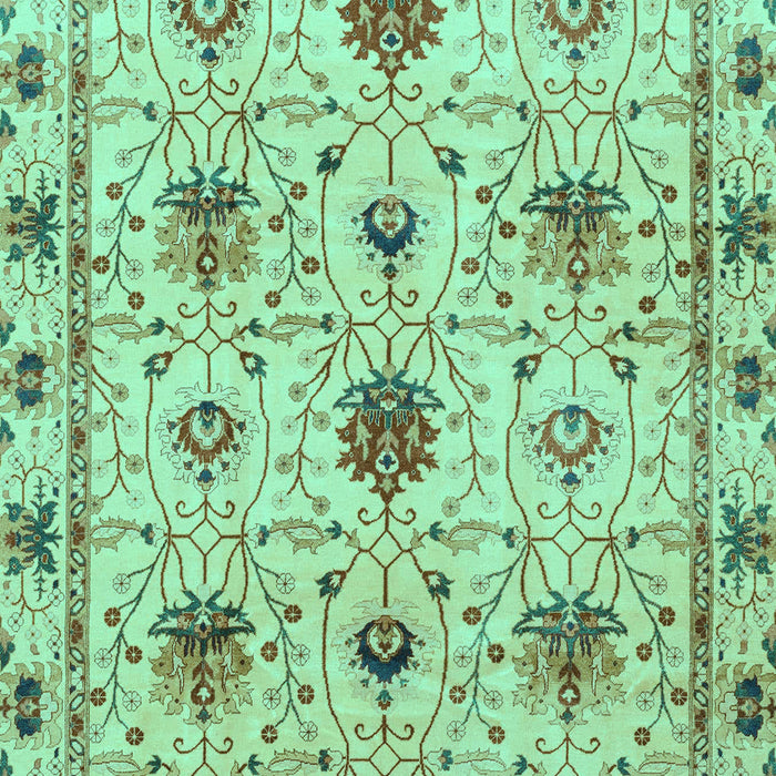 Abstract Turquoise Modern Rug, abs3888turq