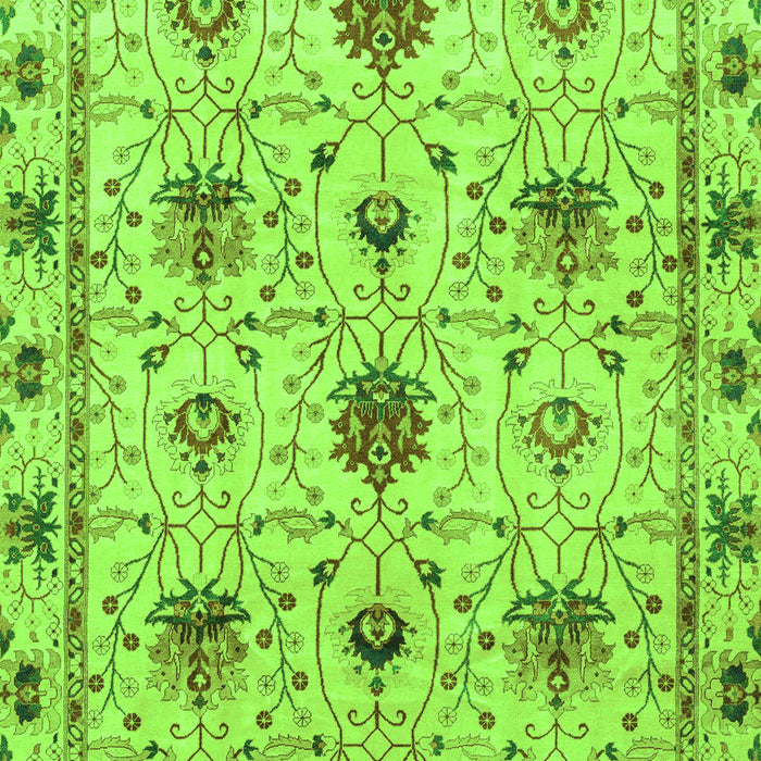 Abstract Green Modern Rug, abs3888grn