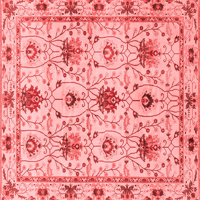 Machine Washable Abstract Red Modern Rug, wshabs3888red