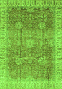 Oriental Green Traditional Rug, abs3889grn