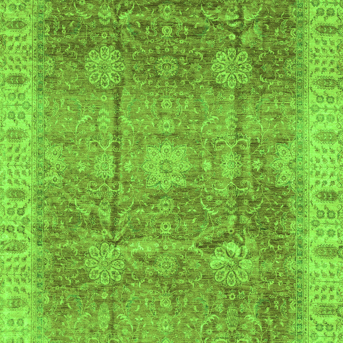 Oriental Green Traditional Rug, abs3889grn