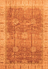 Oriental Orange Traditional Rug, abs3889org