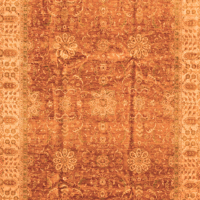 Oriental Orange Traditional Rug, abs3889org