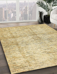 Abstract Sun Yellow Modern Rug, abs388