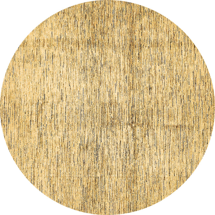Round Abstract Brown Modern Rug, abs388brn