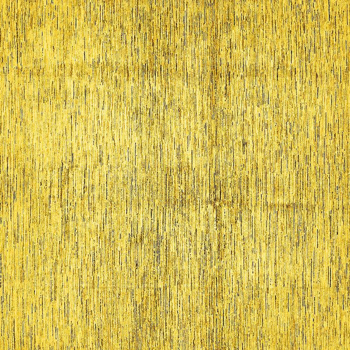 Square Abstract Yellow Modern Rug, abs388yw