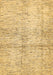 Abstract Brown Modern Rug, abs388brn