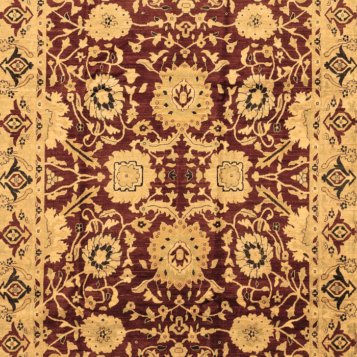 Abstract Brown Modern Rug, abs3890brn