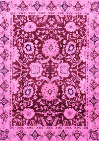 Abstract Pink Modern Rug, abs3890pnk