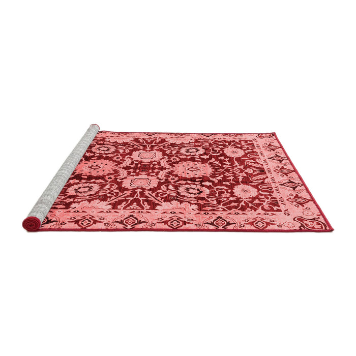 Modern Red Washable Rugs