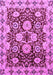 Machine Washable Abstract Purple Modern Area Rugs, wshabs3890pur