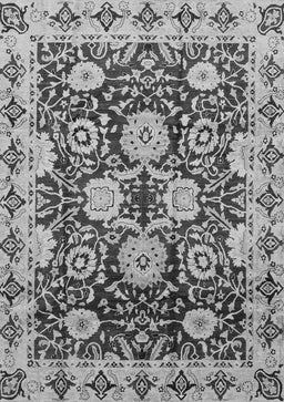 Abstract Gray Modern Rug, abs3890gry