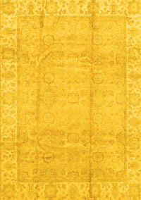 Oriental Yellow Traditional Rug, abs3891yw