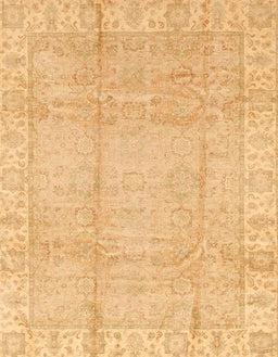 Abstract Orange Oriental Rug, abs3891
