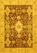 Oriental Yellow Traditional Rug, abs3892yw