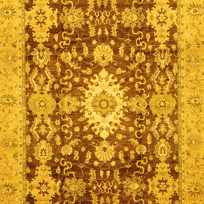 Oriental Yellow Traditional Rug, abs3892yw