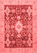 Oriental Red Traditional Area Rugs