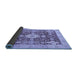 Sideview of Oriental Blue Traditional Rug, abs3892blu