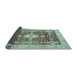 Sideview of Oriental Light Blue Traditional Rug, abs3892lblu