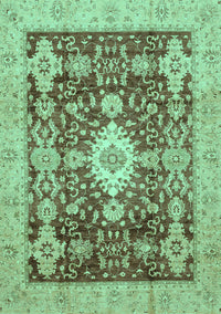 Oriental Turquoise Traditional Rug, abs3892turq