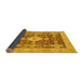 Sideview of Oriental Yellow Traditional Rug, abs3892yw