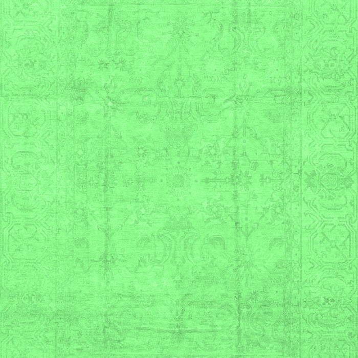 Oriental Emerald Green Traditional Rug, abs3893emgrn
