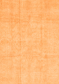 Oriental Orange Traditional Rug, abs3893org