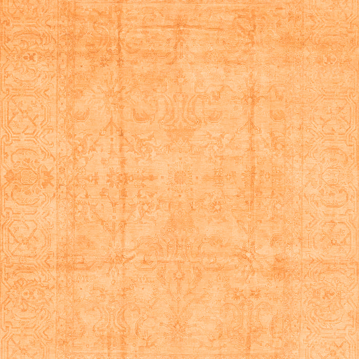 Oriental Orange Traditional Rug, abs3893org