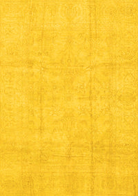 Oriental Yellow Traditional Rug, abs3893yw