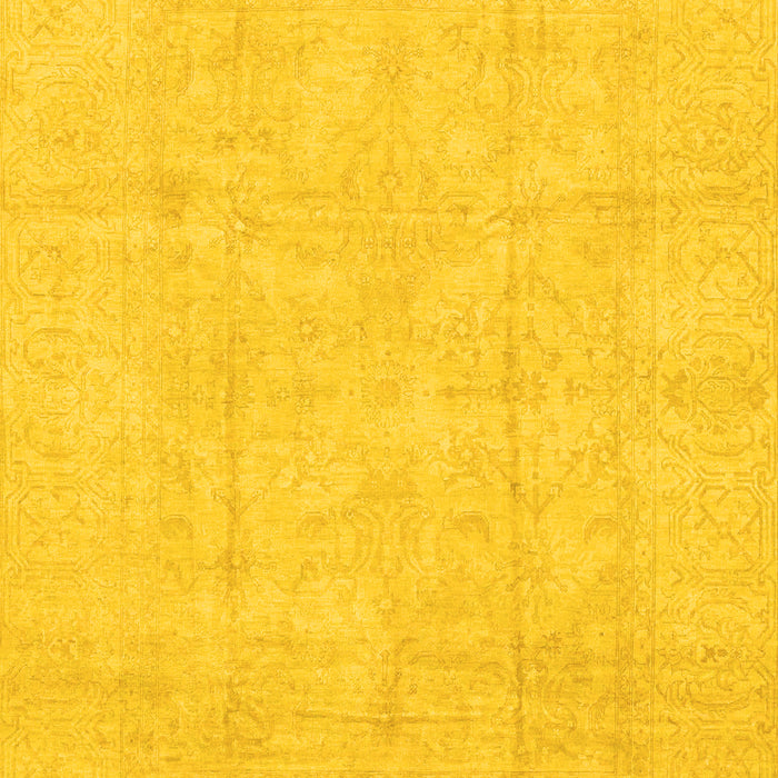 Oriental Yellow Traditional Rug, abs3893yw