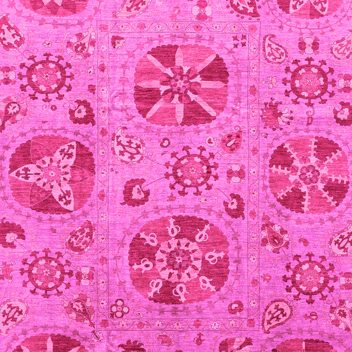 Machine Washable Abstract Pink Modern Rug, wshabs3894pnk